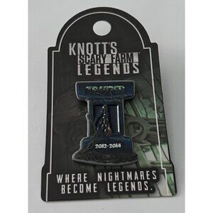 Knotts Scary Farm Legends Trapped II Collector Pin 2012-2014